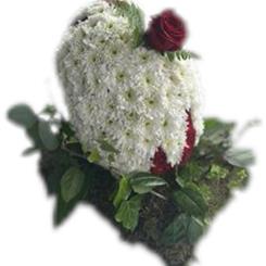 Rugby Ball Funeral Flowers