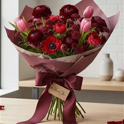 Valentine's Spring Handtied Bouquet