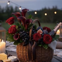 The Midnight Picnic Luxury Hamper 