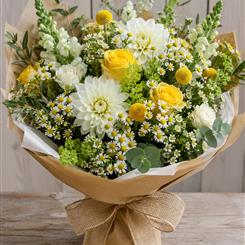 Sunshine and Daisies Hand-tied Bouquet