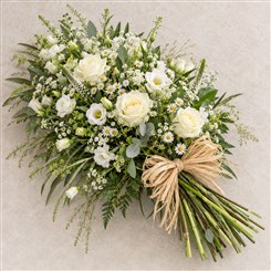 Florists Choice Natural Hand-tied Funeral Sheaf